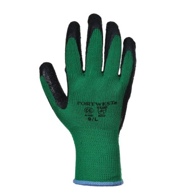 Portwest Grip Latex Palm Safety Work Wear Gloves (Pack of 12 pairs)