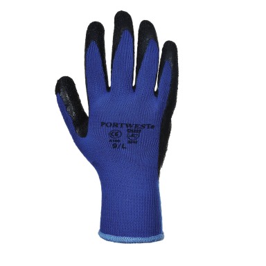 Portwest Grip Latex Palm Safety Work Wear Gloves (Pack of 12 pairs)