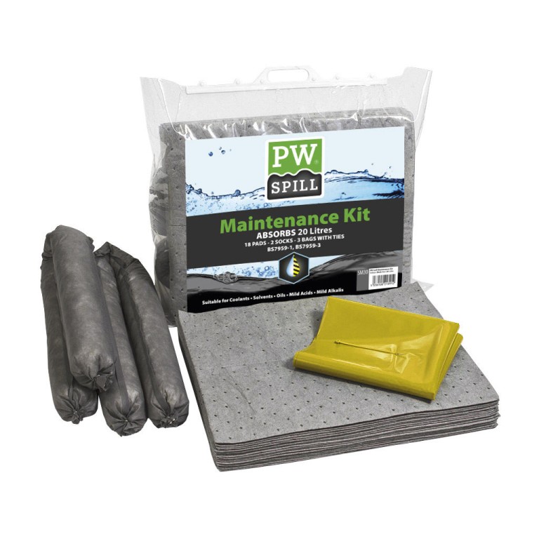 Portwest Pw Spill 20 Litre Maintenance Kit (PK of 6)