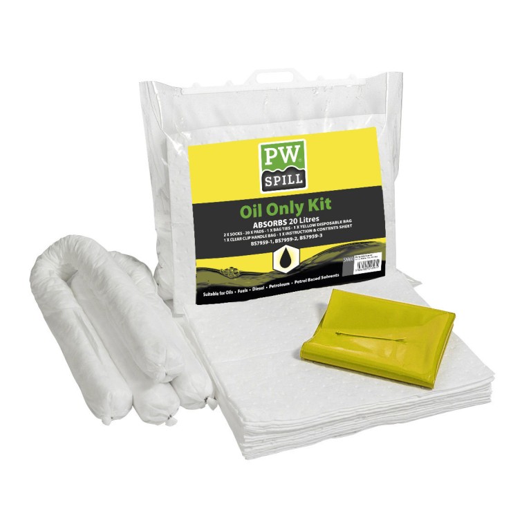 Portwest Pw Spill 20 Litre Oil Only Kit