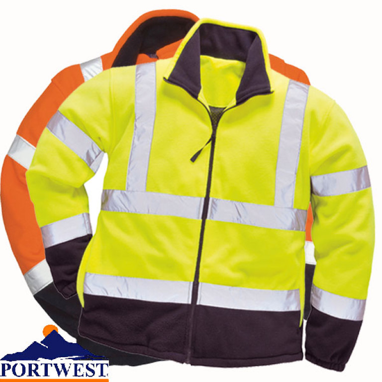 Portwest Hi-Viz Two Tone Fleece