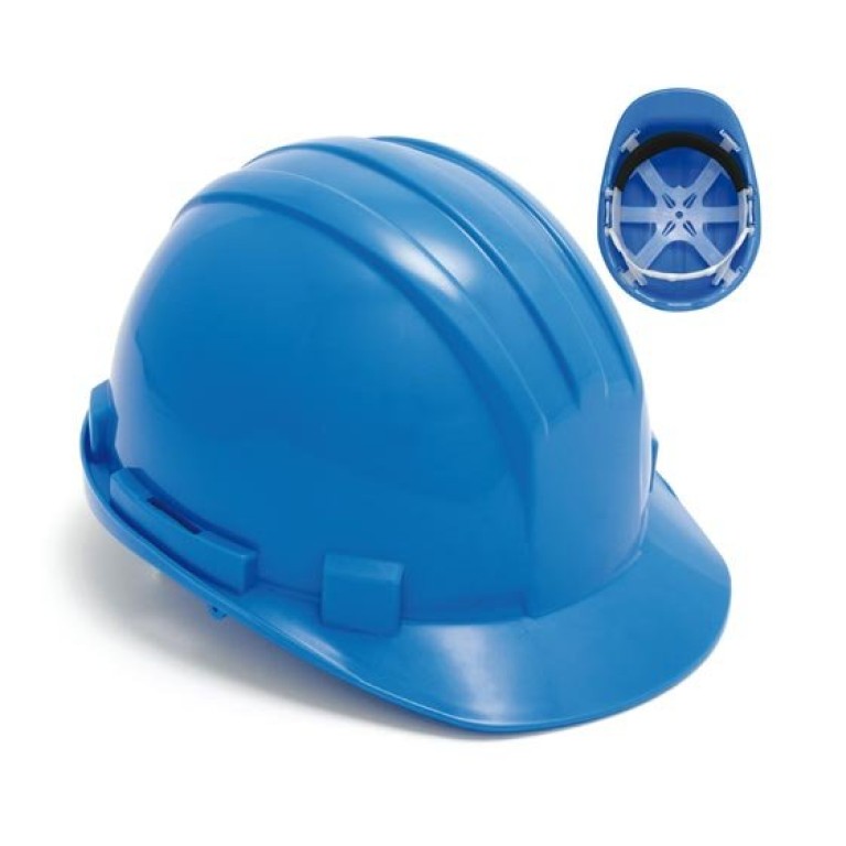 Beeswift Blue 6 Point Safet Helmet