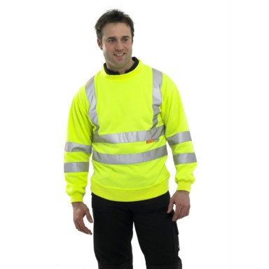 Beeswift Hi-Viz Sweat Shirt