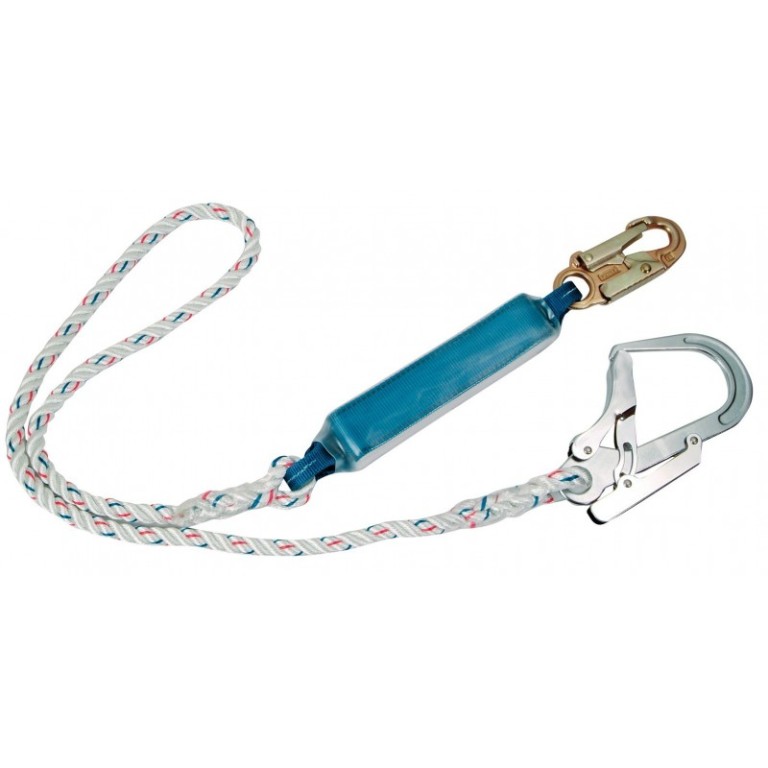 Portwest Safety Single Lanyard With Shock Absorber