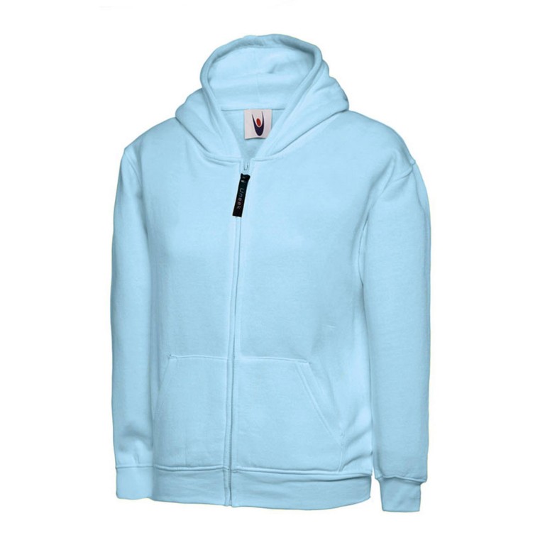 Uneek Children's Full Zip Hooded Sweat Shirt