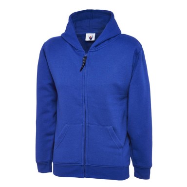 Uneek Children's Full Zip Hooded Sweat Shirt