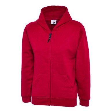 Uneek Children's Full Zip Hooded Sweat Shirt