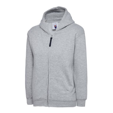 Uneek Children's Full Zip Hooded Sweat Shirt