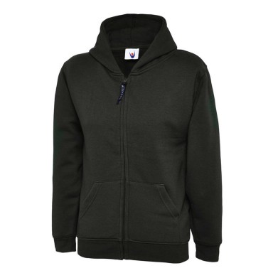 Uneek Children's Full Zip Hooded Sweat Shirt