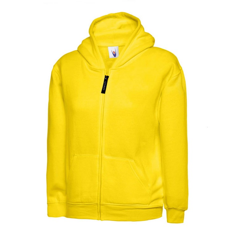 Uneek Children's Full Zip Hooded Sweat Shirt
