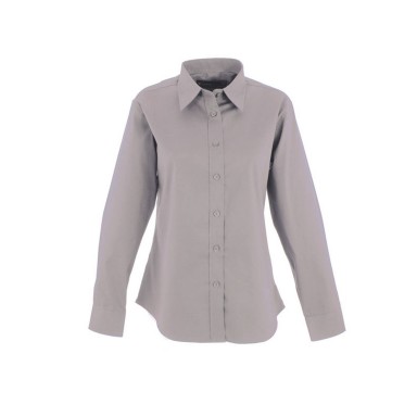 Uneek Ladies Pinpoint Oxford Long Sleeve Shirt