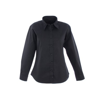Uneek Ladies Pinpoint Oxford Long Sleeve Shirt