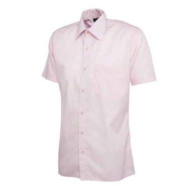 Uneek Mens Poplin Half Sleeve Shirt