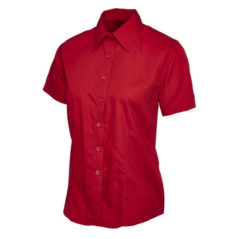 Uneek Mens Poplin Half Sleeve Shirt