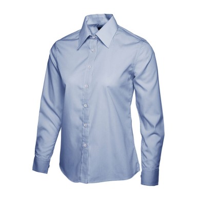 Uneek Ladies Poplin Full Sleeve Shirt
