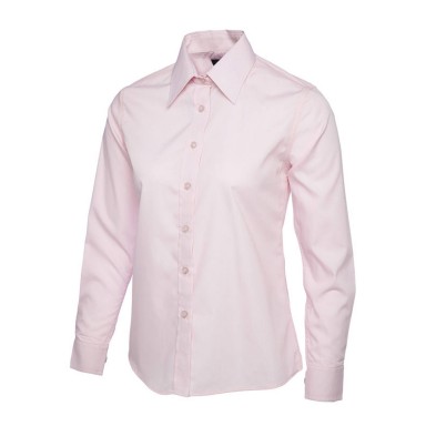 Uneek Ladies Poplin Full Sleeve Shirt