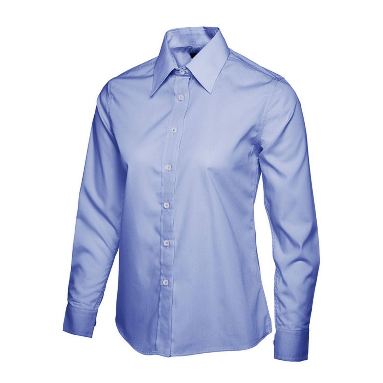Uneek Ladies Poplin Full Sleeve Shirt