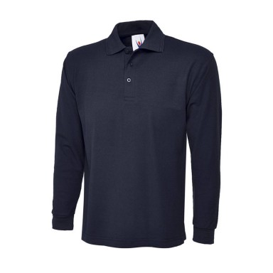 Uneek Long Sleeve Polo Shirt
