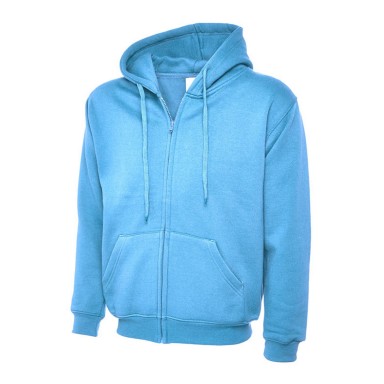 Uneek Hooded Full Zip Sweat Shirt