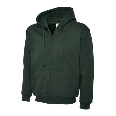 Uneek Hooded Full Zip Sweat Shirt