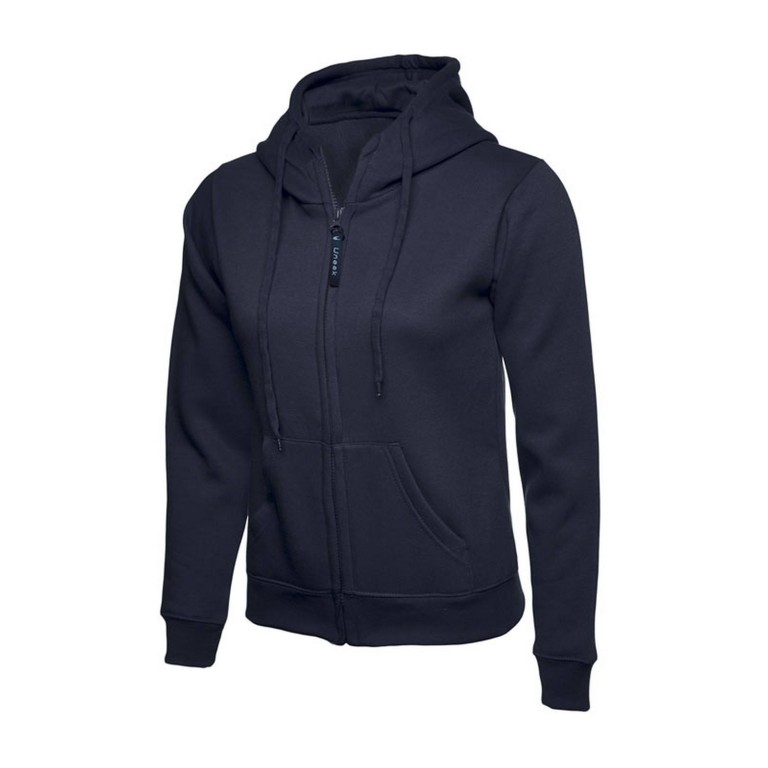 Uneek Ladies Zip Hooded Sweat Shirt