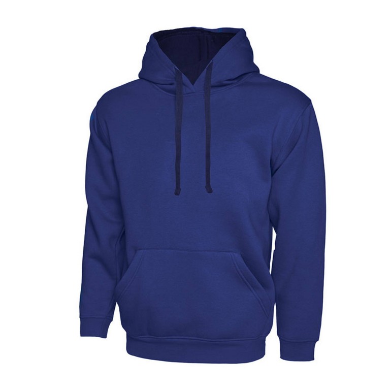 Uneek Contrast Hooded Sweat Shirt