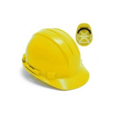 Beeswift Yellow 6 Point Safet Helmet