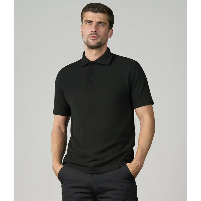 Men's Black Polo shirt iPac