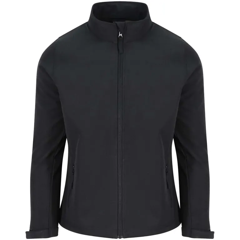 Ladies Black Softshell Jacket iPac