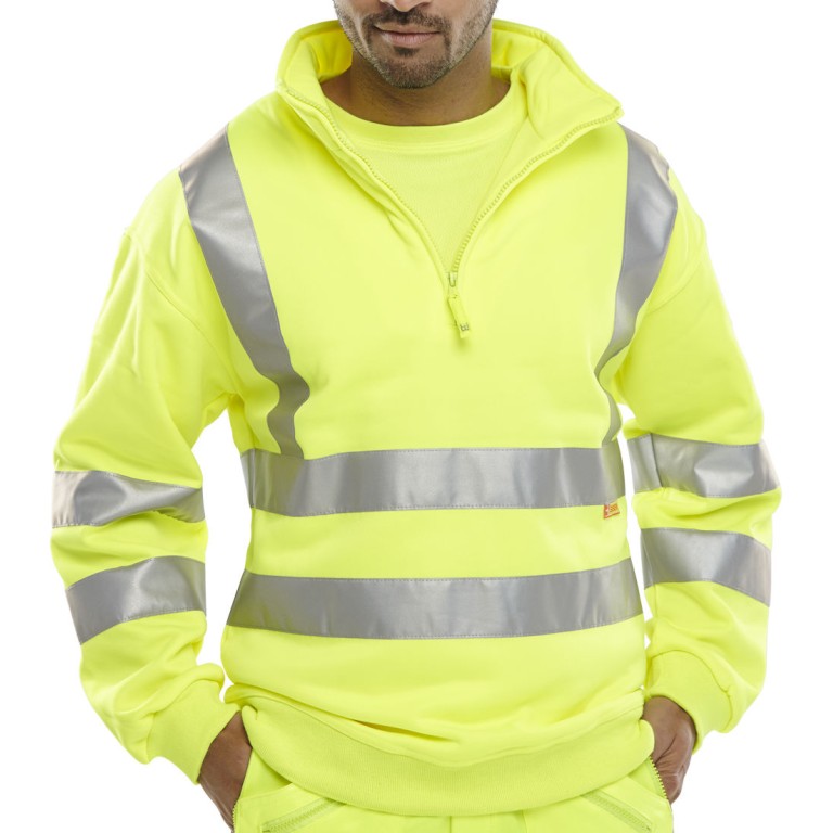 Beeswift Quarter Zipped Sweatshirt
