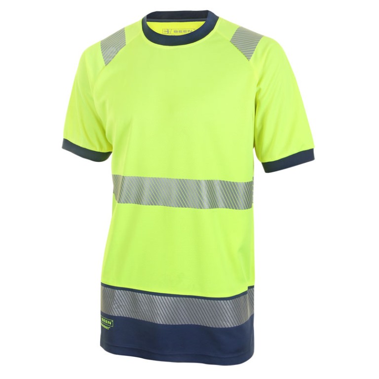 Beeswift Hi-Viz Two Tone Short Sleeve T-Shirt