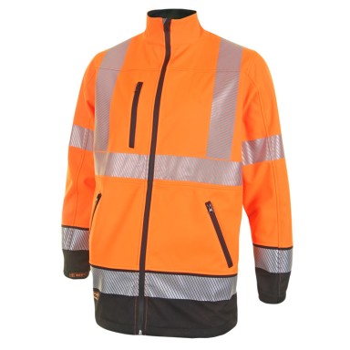 Beeswift Hi-Viz two Tone Soft Shell Jacket