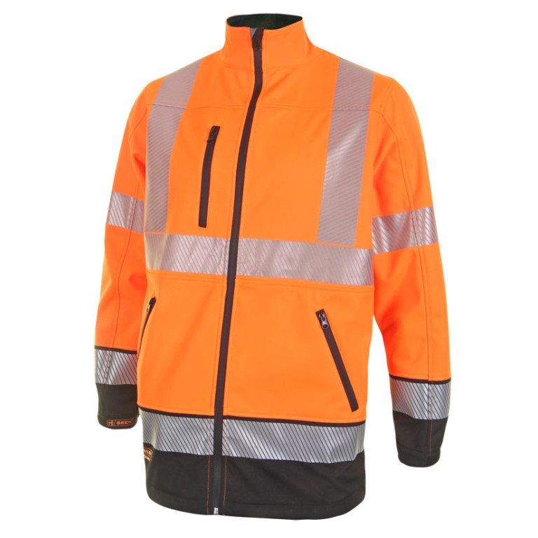 Beeswift Hi-Viz two Tone Soft Shell Jacket