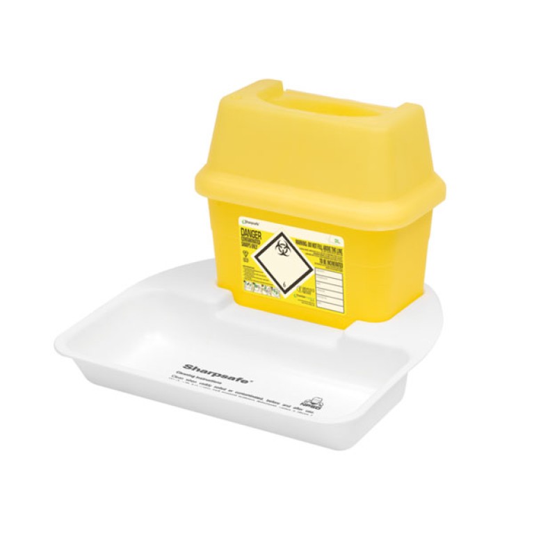 Beeswift Sharp Safe NPSD Tray for 2/3Ltr Bin