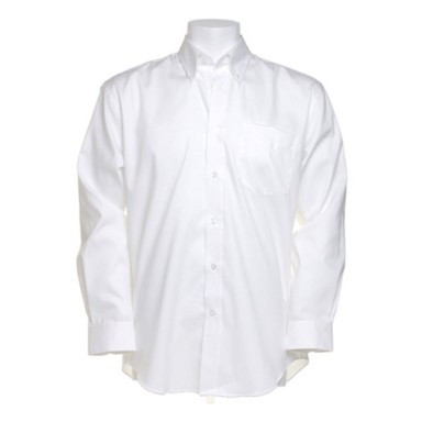 Kustom Kit Men's Corporate Oxford Long Sleeve Work Shirt 
