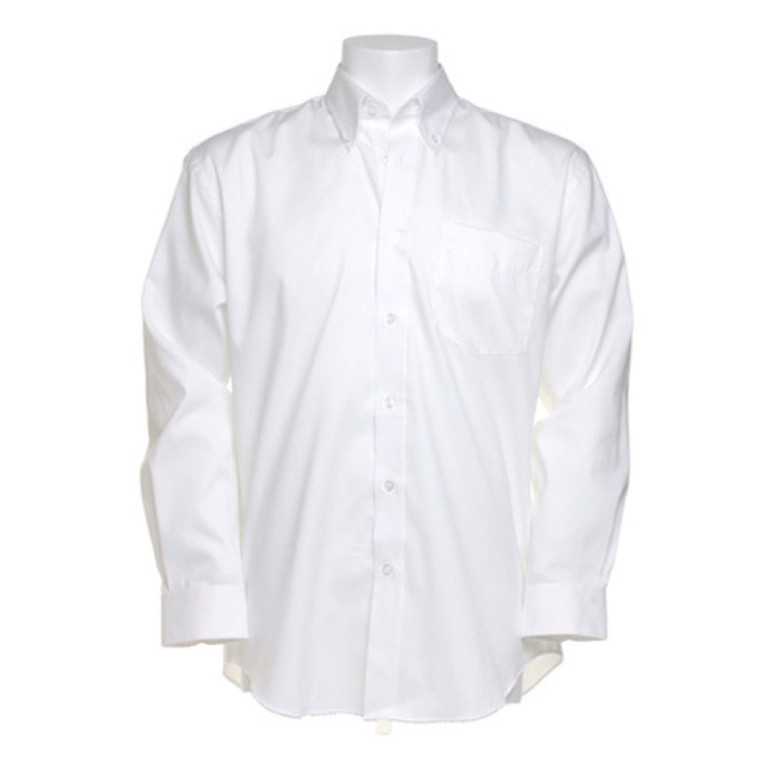 Kustom Kit Men's Corporate Oxford Long Sleeve Work Shirt 