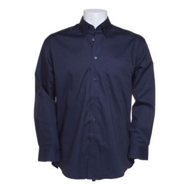 Kustom Kit Men's Corporate Oxford Long Sleeve Work Shirt 