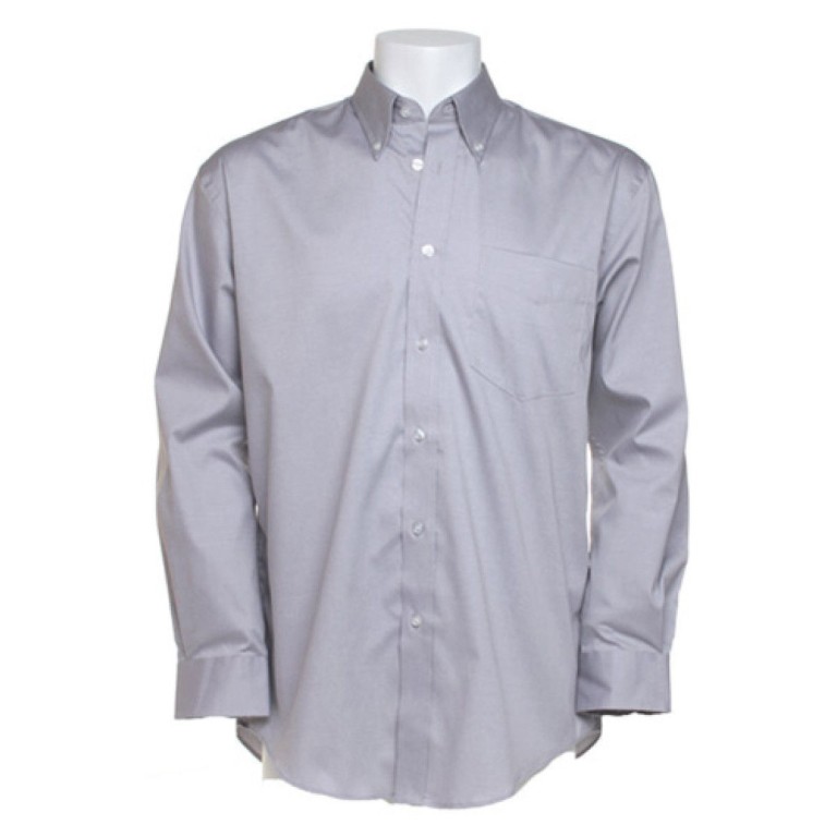 Kustom Kit Men's Corporate Oxford Long Sleeve Work Shirt 