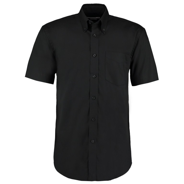 Kustom Kit Men's Short Sleeve Corporate Oxford Shirt Button Down Collar