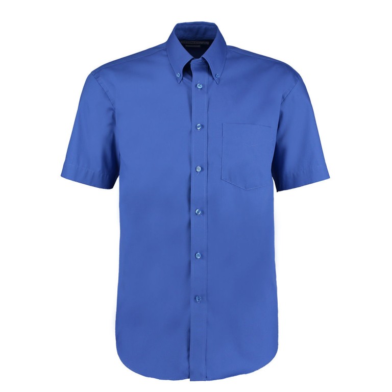 Kustom Kit Men's Short Sleeve Corporate Oxford Shirt Button Down Collar