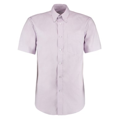 Kustom Kit Men's Short Sleeve Corporate Oxford Shirt Button Down Collar
