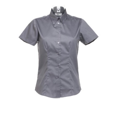 Kustom Kit Ladies' Corporate Oxford Short Sleeve Shirt