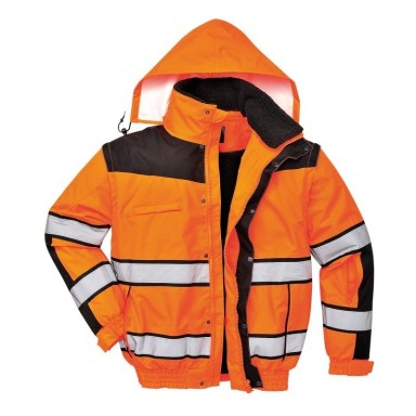 Portwest Hi Viz Classic Bomber Jacket