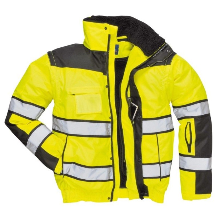 Portwest Hi Viz Classic Bomber Jacket