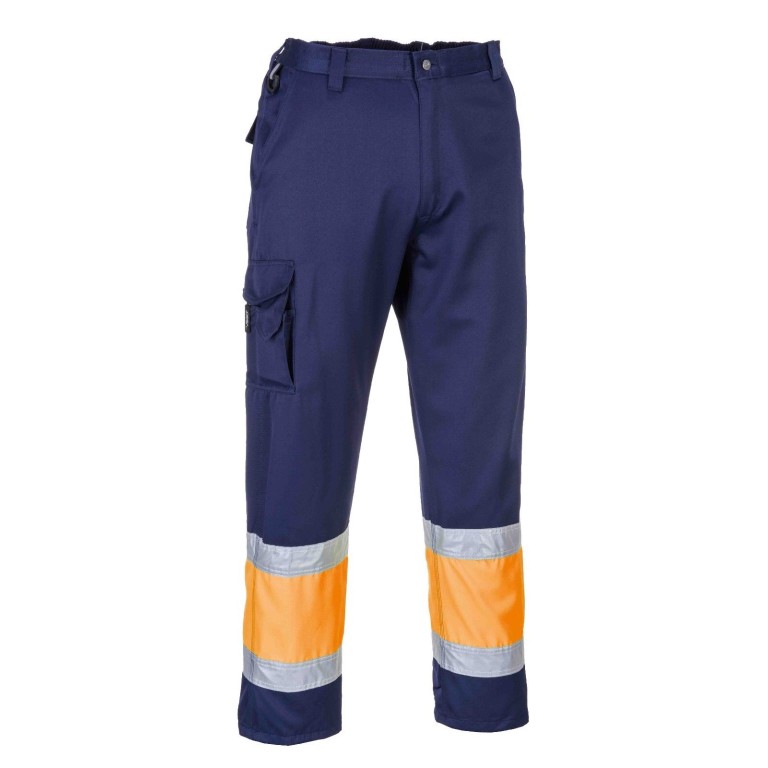 Portwest Hi-Viz Two Tone Combat Trousers