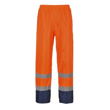 Portwest Hi-Viz Classic Contrast Rain Trouser