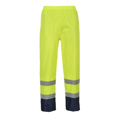 Portwest Hi-Viz Classic Contrast Rain Trouser
