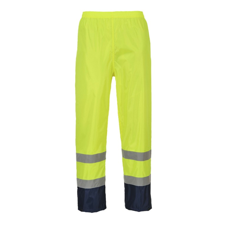 Portwest Hi-Viz Classic Contrast Rain Trouser