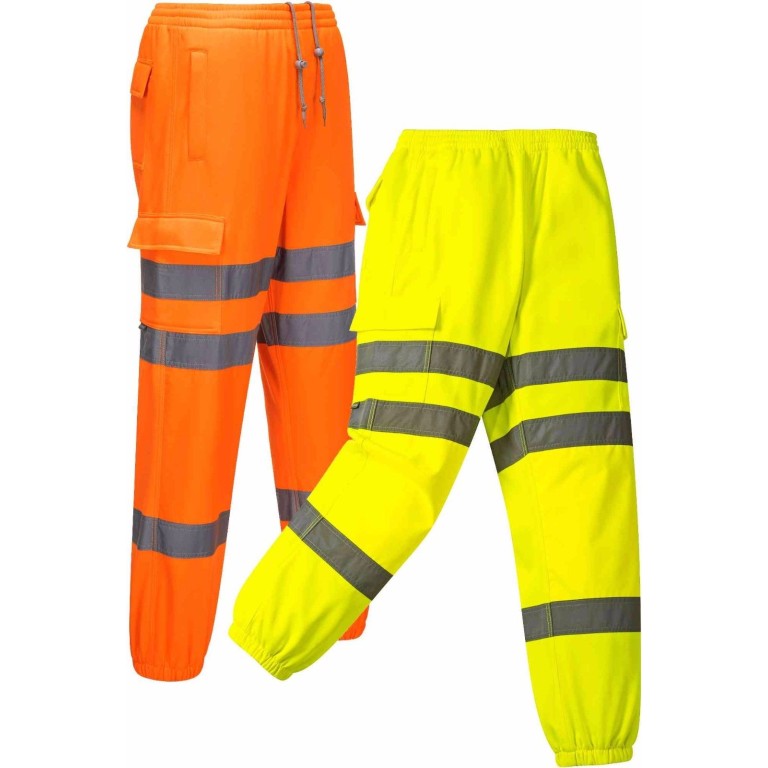 Portwest Hi-Viz Jogging Bottoms