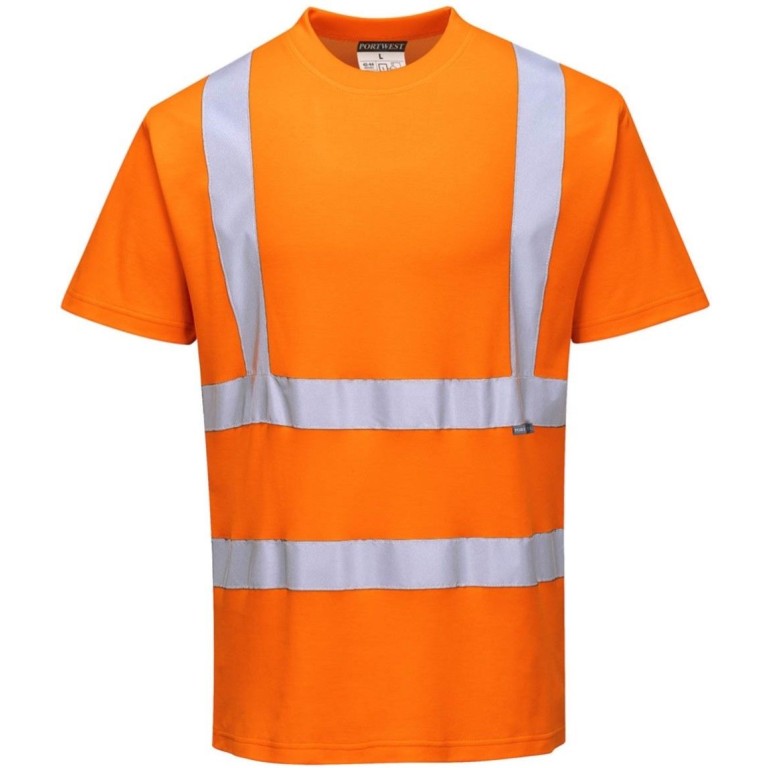 Portwest H-Viz Cotton Comfort Short Sleeved T-Shirt